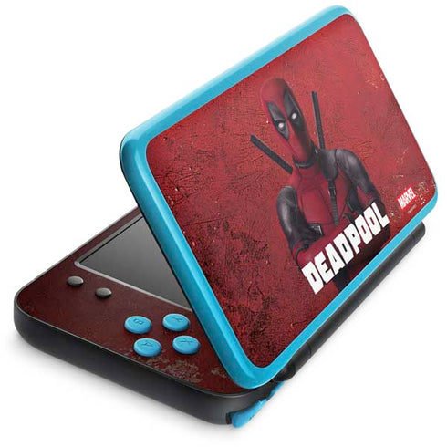 Marvel Deadpool Legacy Deadpool Red Poster Nintendo 2DS XL (2017) Skin